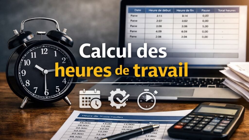 calcul des heures de travail