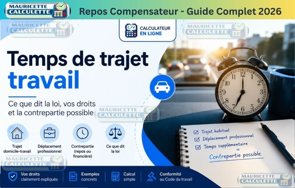 Temps de trajet travail