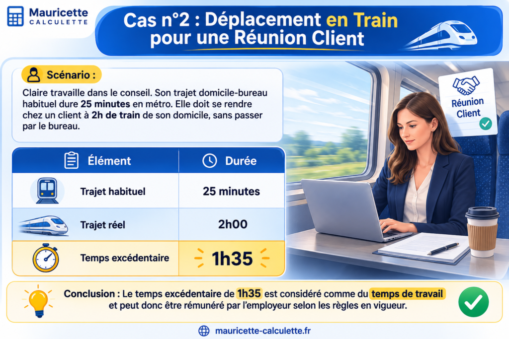 Comme du temps de travail