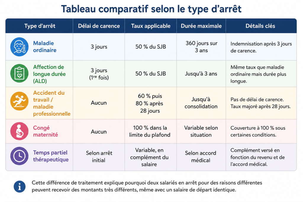 Indemnités Journalières