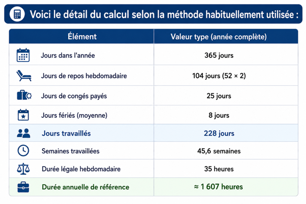 annualisation du temps de travail
