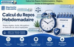 Read more about the article Calcul du repos hebdomadaire – Durée et Droits en France