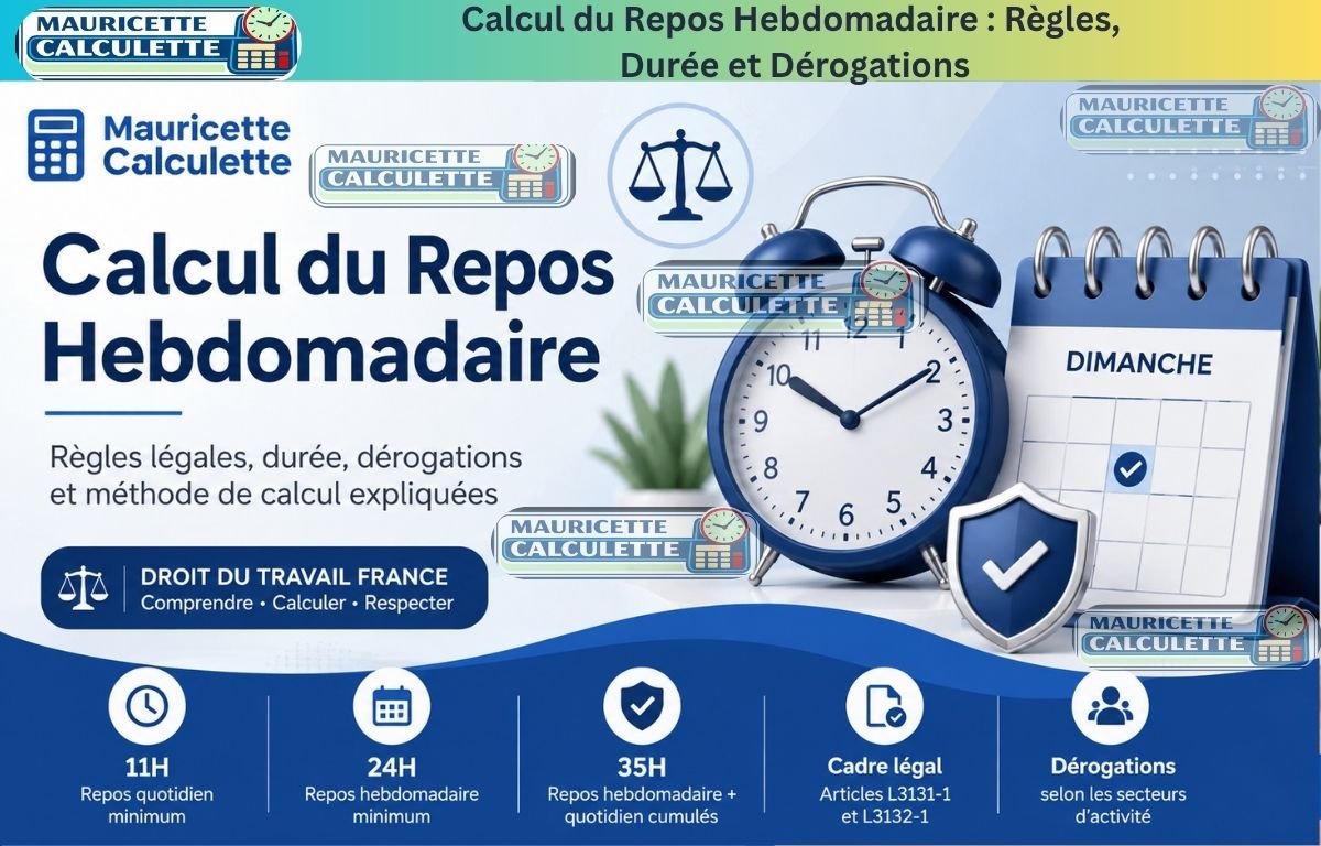Read more about the article Calcul du repos hebdomadaire – Durée et Droits en France
