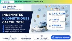 Read more about the article Indemnités kilométriques 2026 : barème officiel et calcul