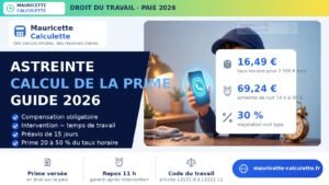 Read more about the article Astreinte 2026 : calcul de la prime, indemnisation et règles