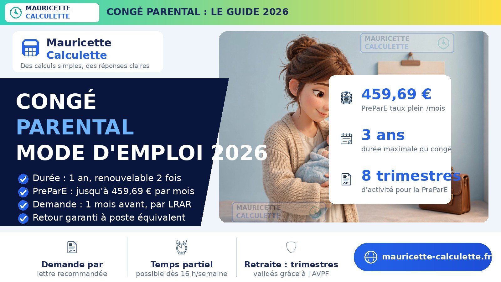 Read more about the article Congé parental 2026 : demande, durée et indemnisation PreParE