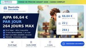 Read more about the article Congé de proche aidant 2026 : durée, AJPA et calcul détaillé