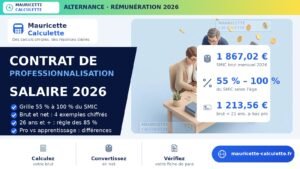 Read more about the article Quel salaire en contrat de professionnalisation en 2026 ?