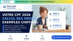 Read more about the article CPF 2026 : calcul de vos droits, montant et utilisation