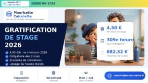 Read more about the article Gratification de stage 2026 : montant, calcul et règles