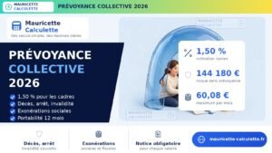 Read more about the article Prévoyance collective 2026 : calcul, taux et garanties