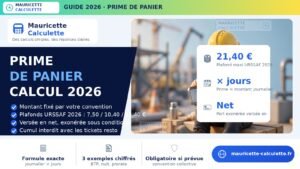 Read more about the article Prime de panier 2026 : montant, calcul et exonération