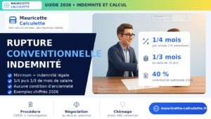 Read more about the article Rupture conventionnelle 2026 : calcul de l’indemnité